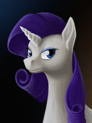 Portrait of Rarity