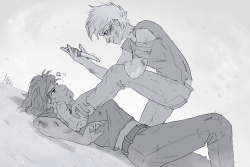 Sparring by Monere-lluvia