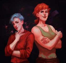 Ruth and Amber by NEIRU