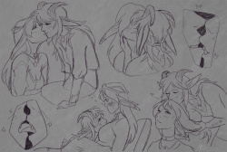 Iri and Llelyth sketches
